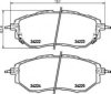 SUBAR 26296SG010 Brake Pad Set, disc brake